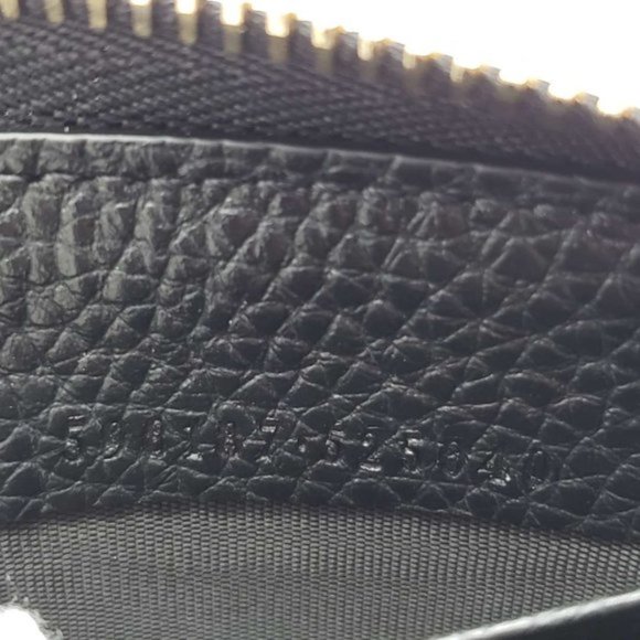 Authentic Gucci GG Black Zippy Wallet New - Picture 14 of 16